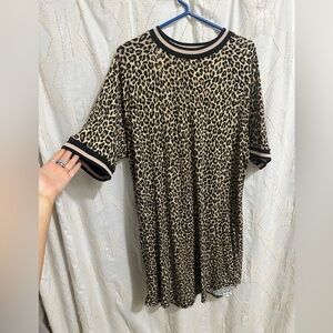 DRESSED IN LALA Leopard Dress